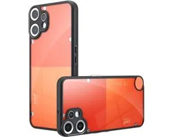 SEIAIYG Shockproof Case for Nothing CMF Phone 2 Pro Hard PC Back + Soft TPU Bumper Crystal Clear Phone Case - ShopVlot