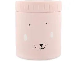 Trixie Thermos container - Mrs. Rabbit - Thermopot voor kinderen - 350 ML - RVS Thermobeker - Ideaal voor Babyhapjes - Roze