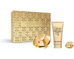 Paco Rabanne Lady Million geschenkset, parfum en bodylotion