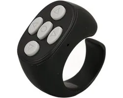 Slimme Ring Controller voor Bluetooth 5.3 Draadloze Afstandsbediening voor TikTok en E-boek, Pagina Omhoog en Omlaag, Compatibel met Android en iOS