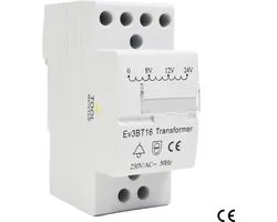 Tool Meister BT08 - Beltransformator voor Deurbel - Universele Beltrafo - Transformator - Op Maat voor Google Nest, Eufy, Ring, Deurbel, Intercom - DIN-Rail montage - Max 8VA (8W)