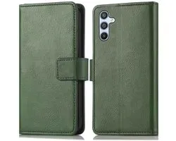 Coque Samsung Galaxy A54 (5G) avec porte-cartes - Bookcase de Luxe iMoshion - Vert