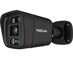 Foscam - caméra de sécurité IP extérieure V5EP filaire - 3072 x 1728 pixels - montage mural - compatible Alexa et Google Assistant - 4500 K - certifications FCC, CE, UKCA, ERP