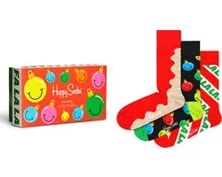 Happy Socks - Unisex Sokken Time for Holiday 3-Pack Gift Box - Multi - Maat 36-40