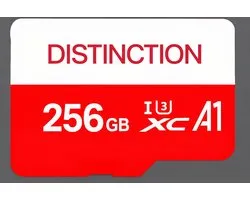 MicroSDXC 256GB – Class 10 U3 – tot 65 MB/s – Inclusief SD-adapter – Alleen voor SDXC-apparaten