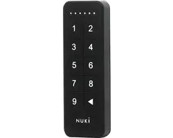 Nuki Keypad – Slimme Deuropener met Toegangscode – voor Nuki Smart Lock – Zwart