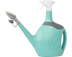 SKYARD® 2-in-1 Gieter met Plantenspuit - Multifunctioneel - Waterspuit - Plantspuit - Kleine Gieter - Mist Verstuiver - Turquoise