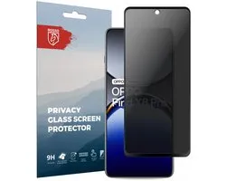 Rosso Protection d'écran de confidentialité adaptée pour Oppo Find X8 Pro – Glas trempé 9H – Tempered Glass compatible avec les coques – Installation facile