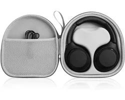 Grey Hardshell Eva Carrying Case - Headset Cover Case voor Sony WH-CH700/710/720N - WH-1000XM4 en JBL 720BT/710BT Wireless Noise Cancelling Hoofdtelefoons - Hoofdtelefoon Cover met Verwijderbare Binnenhouder