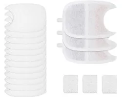 Cat Elite® - 5-in-1 Waterfilters voor Premium Cat Elite Drinkfontein Kat | Stream - Draadloze Waterdispenser met Sensor & Accu - Filters tot 3 maanden voor Waterfontein Kat