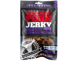 Kuivalihakundi Greasy Pork Jerky - Korean BBQ - 2 x 150g - Beef jerky