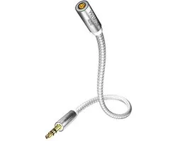 Inakustik Premium Hoofdtelefoonverleng - 3,5mm > 3,5/6,3mm 5m