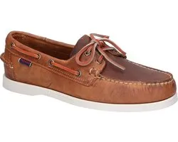 Sebago Dockside Cognac Boat Chaussures Homme 43