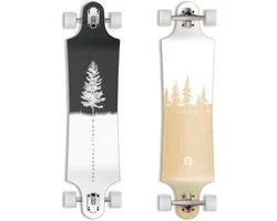 Longboard Skateboard - Cruiser Board - Cruisen en Snelheid - Drop Through Deck - 40 Inch - Aard