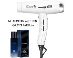 Sèche-cheveux PARLUX Elysium BLANC 2300 W + Eau de Parfum Savior Intense offerte, 30 ml