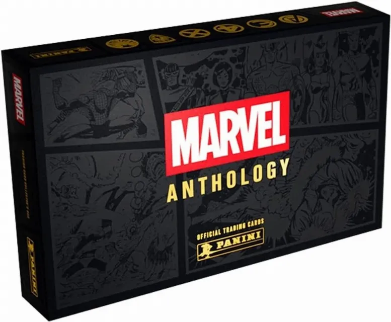 MARVEL ANTHOLOGY TRADING CARDS TREASURE BOX  OVP- Factory Sealed (2025, Panini)