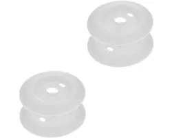 DOITOOL 2 Sets Thermostaat Deksel Beschermkap Van De Thermostaat Nest Thermostat-wandpaneel Achterplaat Voor Muur Muurbevestiging Voor Silicagel 2 Stuks * 2