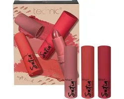 Technic Satin Lipsticks Soft Touch Cadeauset