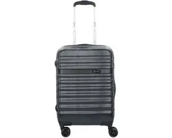 Bugatti Corium 4-wiel cabinewagen 55 cm - Harde bagage - TSA slot - schwarz
