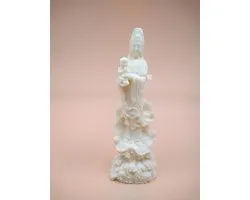GuanYin avec enfant - statue Kwan Yin 18 cm. - Bodhisattva de la compassion