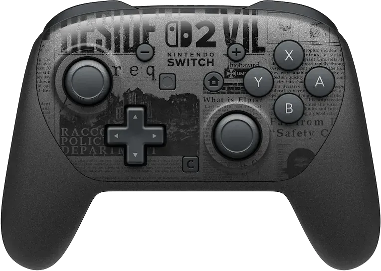 Nintendo Switch 2 Pro Controller Resident Evil Requiem Edition