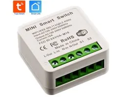 Navide | Mini Switch Smart | Commutateur WiFi intelligent intégré | 16 A | Tuya et la vie intelligente | Maison intelligente | Convient pour iOS et Android