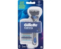Gillette Fusion 5 ProGlide Scheersysteem Met FlexBall Technologie + 5 Scheermesjes Mannen