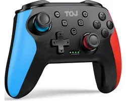 TOJ Draadloze Pro Controller - Geschikt Voor Nintendo Switch Controller / PC / PS3 - Turbo Functie - Double Shock