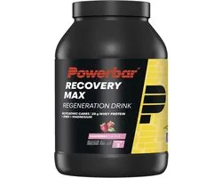 Powerbar herstelshake | Recovery Max | Raspberry | eiwitten en koolhydraten