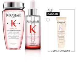 Kérastase Genesis Duo + Cadeau - Shampoo 250ml & Haarserum 90ml + Conditioner 30ml Cadeau - Anti haaruitval