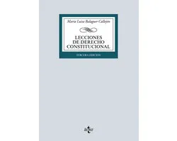 Derecho - Biblioteca Universitaria de Editorial Tecnos - Lecciones de Derecho Constitucional