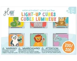 Glo Pals Zoo Light up cubes - 4 weken licht - Multi