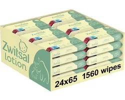 Lingettes pour bébé Zwitsal Lotion - 1560 lingettes pour bébé - Pack économique