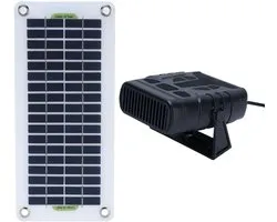 Dpofirs 30W Zonne-energie Huisdier Verwarming met Monokristallijn Paneel