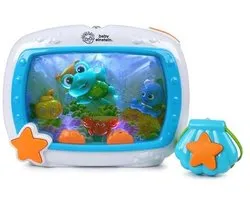 Baby Einstein, Sea Dreams Soother Crib Snooze Light with Remote Control, Lights and Melodies