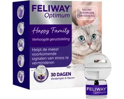FELIWAY Optimum Startset | 1 Verdamper en Flacon 48ml |Anti-stress voor Kat