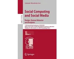 Lecture Notes in Computer Science11578- Social Computing and Social Media. Design, Human Behavior and Analytics