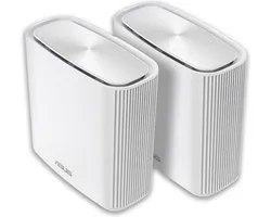ASUS ZenWifi CT8 - Draadloze Router - AiMesh - Mesh Wifi - AC - Wit - 2-pack
