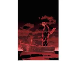 Friday the 13th Jason Voorhees Red Lake-poster, multicolor