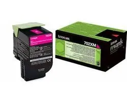 Toner Lexmark 702XM R Magenta