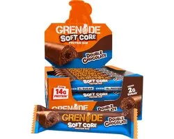 Grenade Soft Core Protein Bars - 12 repen - Double Chocolate