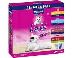 Vitakraft Liquid Snack Big Pack á 48st