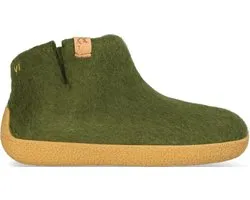 Tofvel - Rabara Maha - Unisex - Pantoffels Wol - Groen