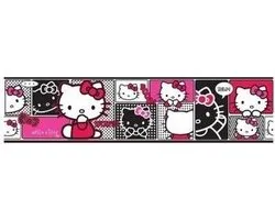Hello Kitty Zelfklevende Behangrand