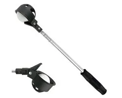 Stripe golfbal retriever 2 m telescopisch, golfbalhengel voor water