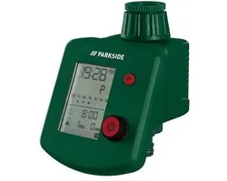 Parkside - Besproeiingscomputer - watertimer - eenvoudige instelling - met kraan adapters