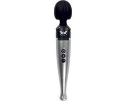 Pixey - DeLuxe Silver Edition - Oplaadbare Wand Vibrator - De krachtigste Pixey die er is!)