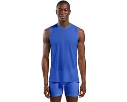 Odlo Active Light Mouwloos Basislaag Blauw L Man