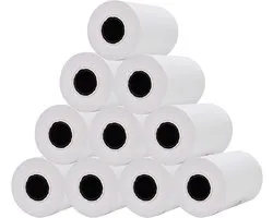 10 stuks - Printerpapier - Weegbrugprinterpapier - Thermische papierrol - Kassa thermisch bonpapier - Wit