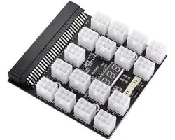 Power Module Breakout Board 17 poorten Voor Hp 1200W 750W Server PSU Gpu PC Voeding Ethereum Eth Mining